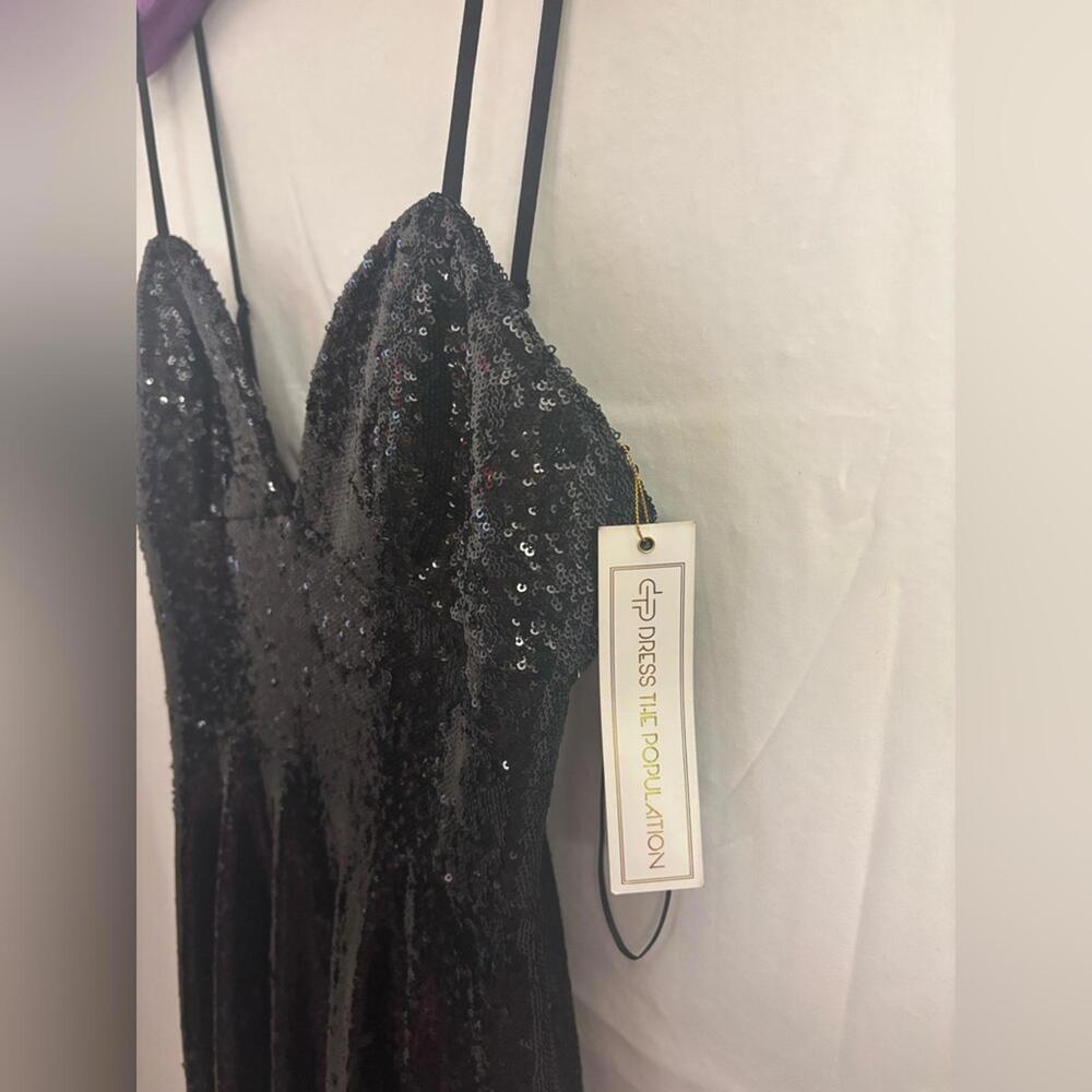 NWT Dress the Population Mimi Sequin Cocktail Dress Size‎ M - Picture 13 of 15